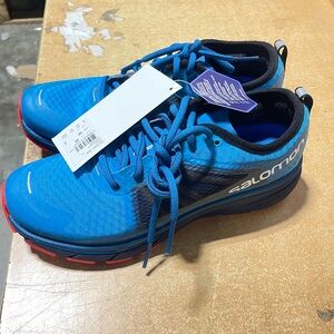 Salomon Men's Vibrant Blue Athletic Shoes